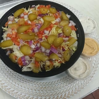 Chicken & Steak Shawarma Bowl
